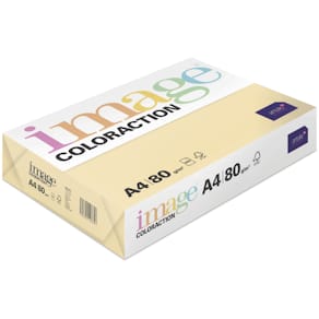 Kopipapir Image Coloraction bleg beige A4 80 g FSC Mix, 500 ark