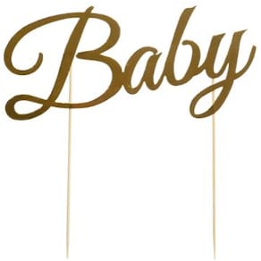 Kakepynt JOKER baby gull