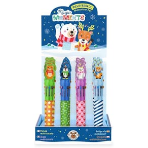 Mehrfarbkugelschreiber TRENDHAUS Magic Weihnachtsmotive, sortiert