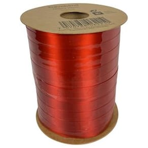 Gavebånd highgloss rød  250mx10mm