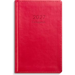 Burde Fickagenda 2027 röd