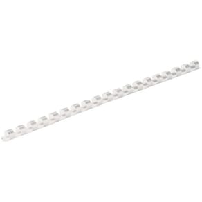 Spiralrygge Fellowes 6 mm hvid, 20 ark, 100 stk