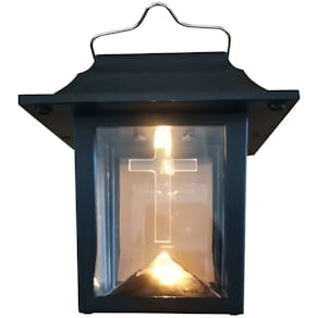 Grablaterne PBS LED Solar, schwarz