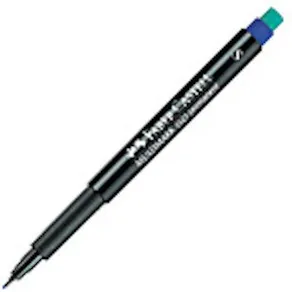 Märkpenna VF FABER CASTELL superfine blå