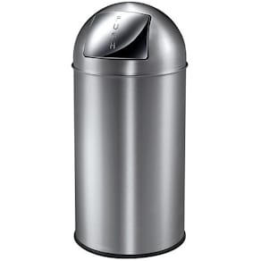 Avfallsbeholder EKO Pushcan 40L stål