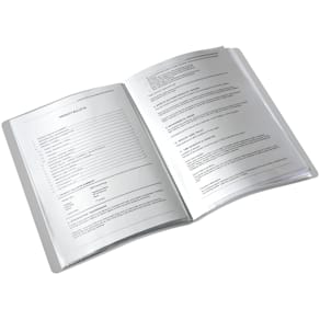 Demopärm LEITZ Style PP 20 fickor polarvit