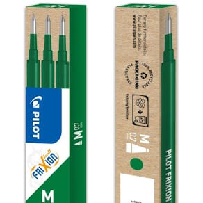 Refill PILOT Frixion 07 grønn (3)