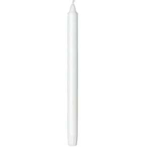 Kronelys DUNI 25cm hvit (30)