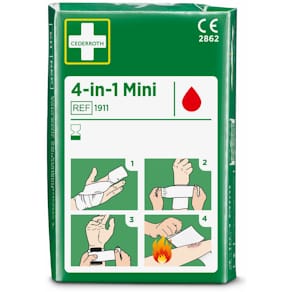 Verbandsmaterial Cederroth 4-in-1 Blutstiller Mini