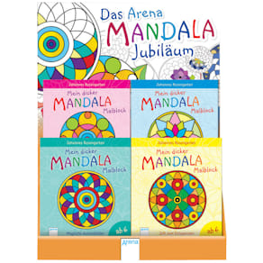 Malblock Arena Mandala, sortiert