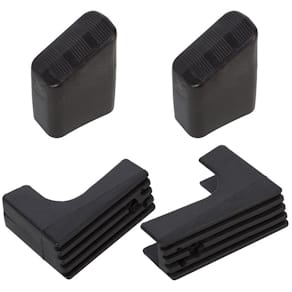 Fuß-Set Hailo BasicLine/StandardLine, 4 Stück, schwarz