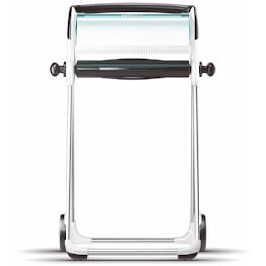 Industripapirdispenser Tork W1 gulvstativ Performance, hvid/turk﻿