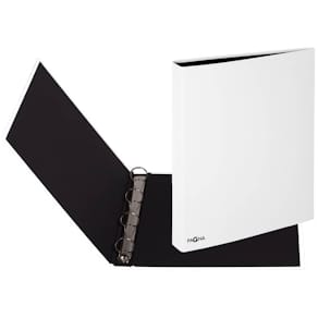 Ringbuch PAGNA Basic Colours, A4, 4 Ringe, weiß