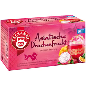 Früchtetee TEEKANNE Ländertee Asiatische Drachenfrucht, 18 Beutel