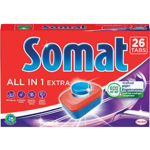 Geschirrspültabs Somat All in 1 Extra, 26 Stück