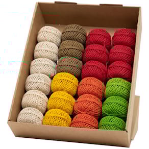 Kordel GOLDINA Nature, sortiert (6 Farben)