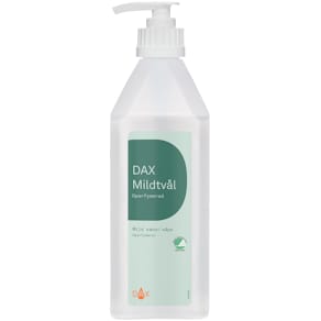 Tvål DAX Mild, oparfymerad, 600ml