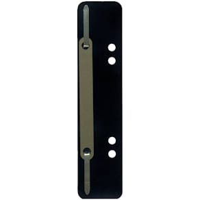 Heftstreifen Q-Connect, PP, 34 x 150 mm, 25 St., schwarz