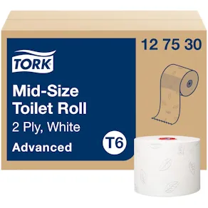 Toalettpapper TORK Advanced T6 100m/rl 27/FP