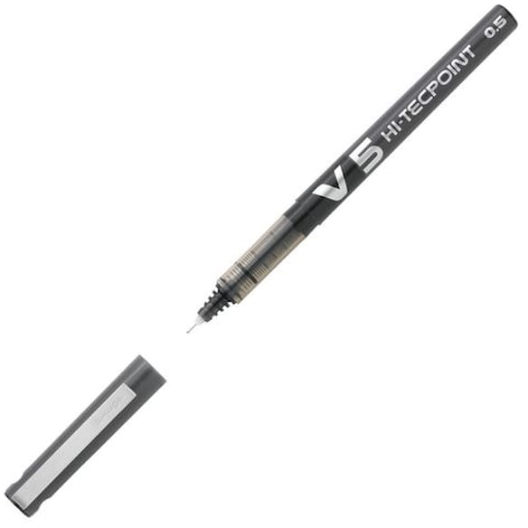 Rollerpenn PILOT Hi-tecpoint V5 sort 12st