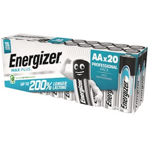 Batterie AA Energizer Max Plus, 20 Stück, Mignon