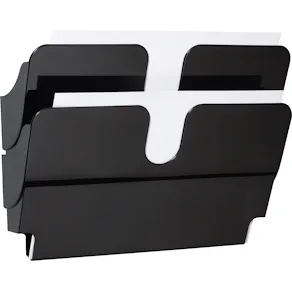 Blankettfack Durable FlexiPlus Svart, A4L, 2 fack