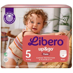Blöja LIBERO Up&Go 5 S1 9-14kg 29/fp