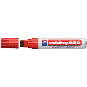 Marker permanente Edding e-850, rood