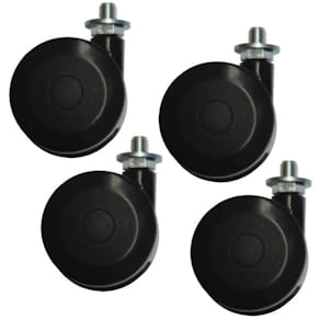 Rollenset REEF Drehsäule RODR075 SZ, 4 St., grau