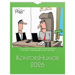 Väggkalender 2026 Kontorshumor