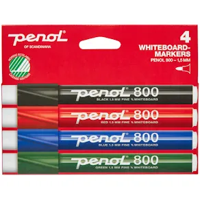 Whiteboardpenna PENOL 800 rund 4/fp