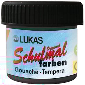 Schulmalfarbe LACUFA 102060, 18 ml, schwarz