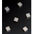 Magneten Naga glasbord, ft 10 x 10 x 5 mm, pak van 6 stuks