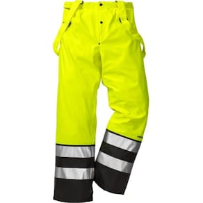 Varsel regnbyxa gul/svart XXL