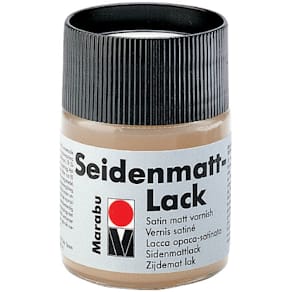 Klarlack Marabu Aqua, seidenmatt, 50 ml