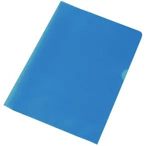 Plastmapp A4 0.15 blå 25/FP