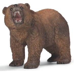 Spielfigur SCHLEICH Grizzlybär, 11 x 4,5 x 6,5 cm