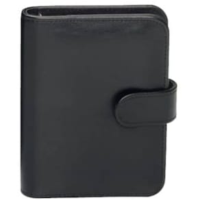 Zeitplaner BIND, A6, Kunstleder, schwarz