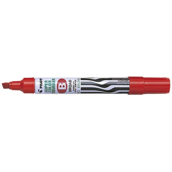 Merkepenn PILOT SCA-B rød 12st