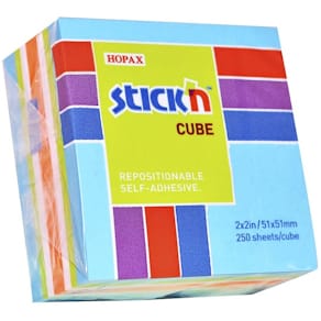 Noteskube BNT Stick'n blå 51x51 mm