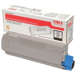 Toner OKI 46490608 Svart