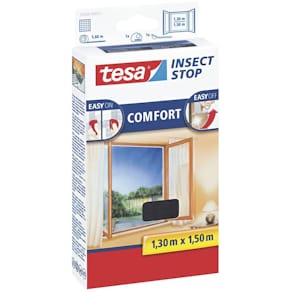 Fliegengitter tesa Insect Stop Comfort, Fenster, anthrazit
