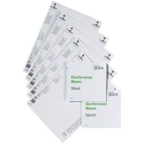 Einsteckschild Durable Door Sign Refill, weiß