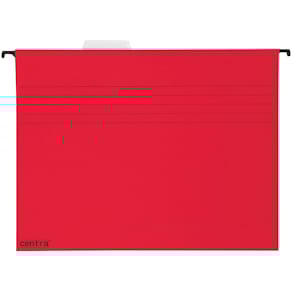 Hængemapper A4 rød 25-pak