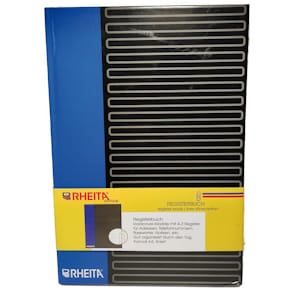 Registerbuch RHEITA, A4, 96 Blatt, liniert, schwarz/blau