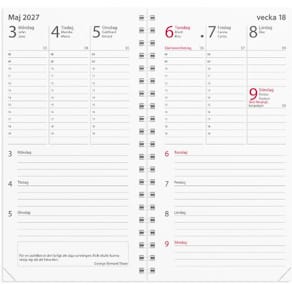 Burde Kalender Minister refill 2027