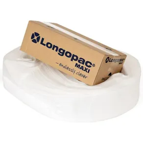 Säckkassett LONGOPAC Maxi Standard 110m transparent
