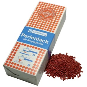 Siegellack-Perlen GUTENBERG, 500 g, rot
