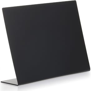 Krijtbord Europel L-vormig, horizontaal, A5, pak van 5 stuks