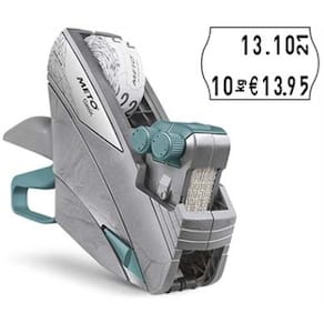 Prismærkepistol Meto Classic M1626, 26x16 mm, 2 linjer, 1 stk.